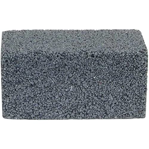 Norton 61463653293 4x2x2 in. Crystolon SC Plain Floor Rubbing Bricks with Wooden Wedges, 10 Grit, 6 Pack