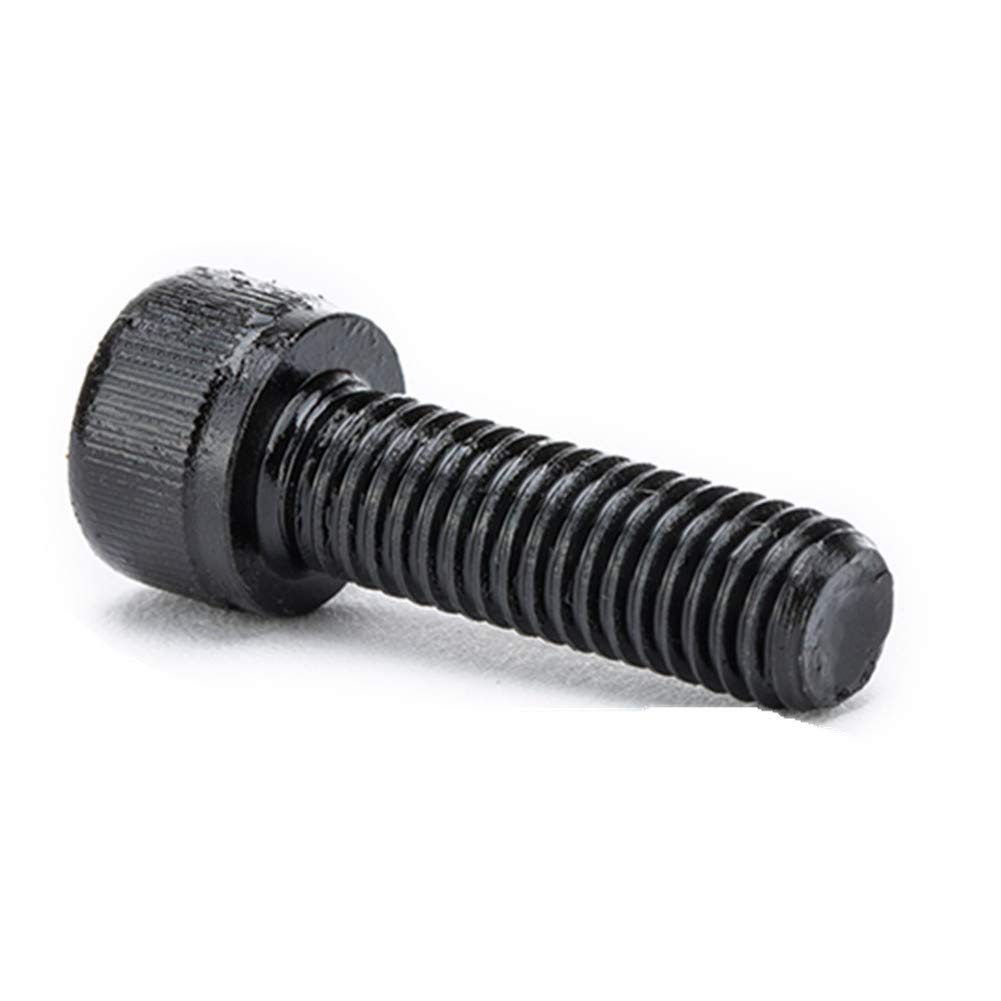 FullerKreg M3-0.5 x 25mm Alloy Steel Socket Cap Screw, Pkg of 100,ISO 4762, Hex Drive, Class 12.9, Black Oxide Finish