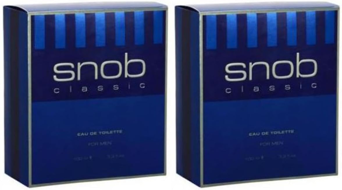 Snob Klasik Erkek Parfüm 100Ml X 2 Adet