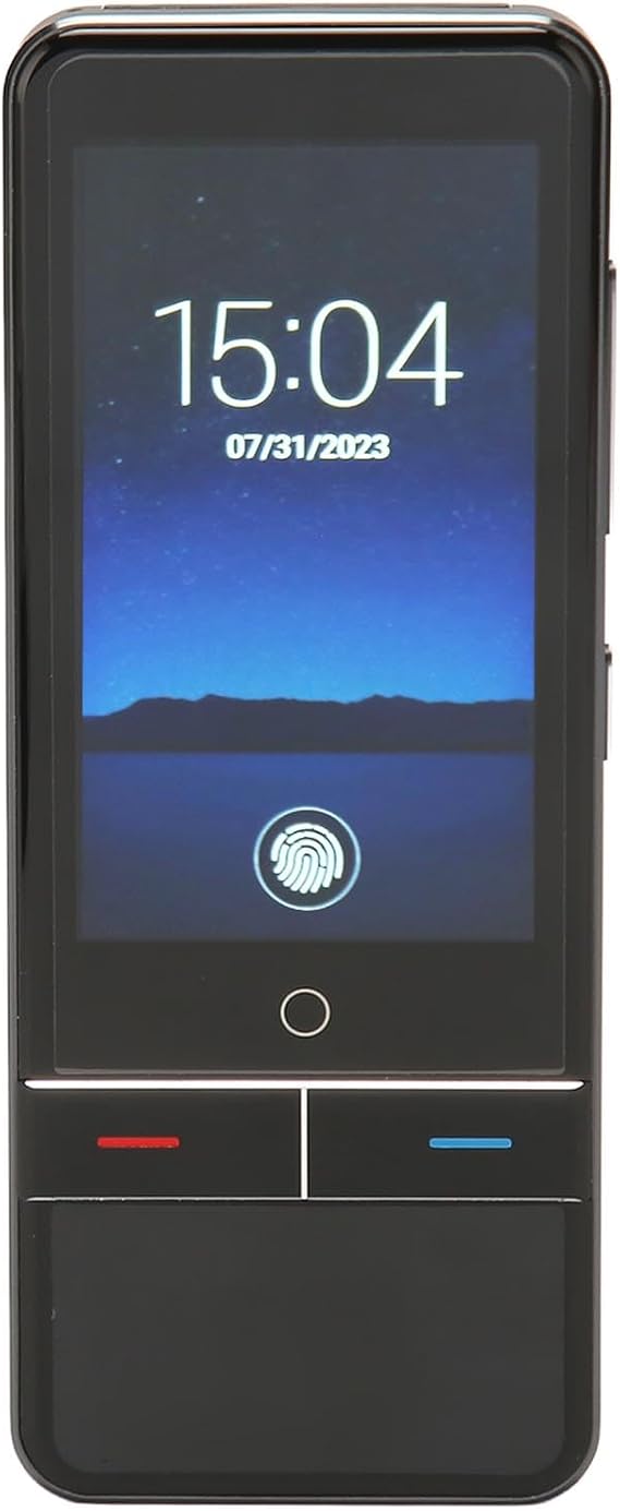 AI Voice Translator - 139 Languages, 3.0 Inch Touchscreen, Image Translation, Portable Language Device