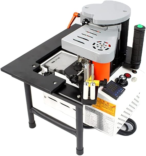 ELSHY Benchtop Edge Bander, Woodworking Portable Edge Bander Banding Machine,1200W Building Supplies, Double-Sided Coating, Electronic Speed Regulation