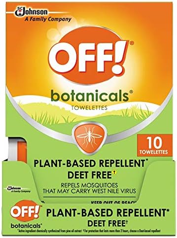 OFF! Botanical Wipes 10 Count (Pack of 1)