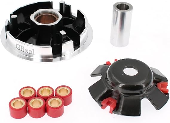 Racing Variator Kit with 13 Gram Roller Weights for GY6 125cc 150cc 200cc 152QMI 157QMJ Scooter Engine Replace parts