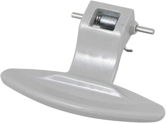 uxcell Plastic Door Handle Latch for Front Load LG Washing Machine Gray