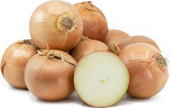 Generic Fresh Yellow Onions, Fresh Produce, USA Grown, Non-Gmo, Bulk Wholesale (15 Pounds)