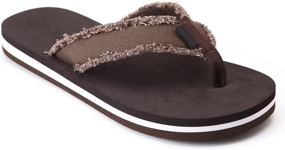 Flip Flops for Men Women Comfort Thong with Arch Support Shoes Summer Outdoor Sandals 
