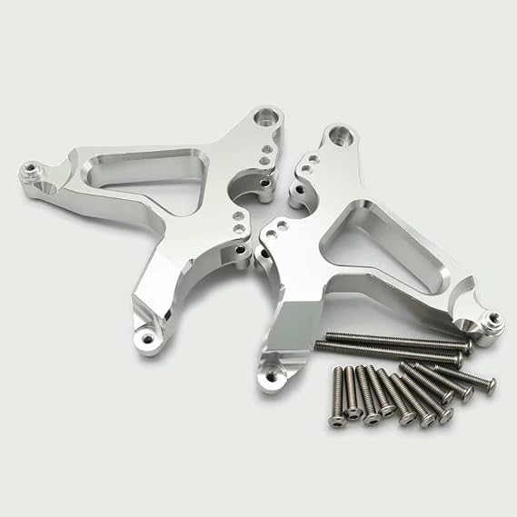 Aluminum Rear Shock Mount for Traxxas UDR Unlimited Desert Racer 8538 Silver