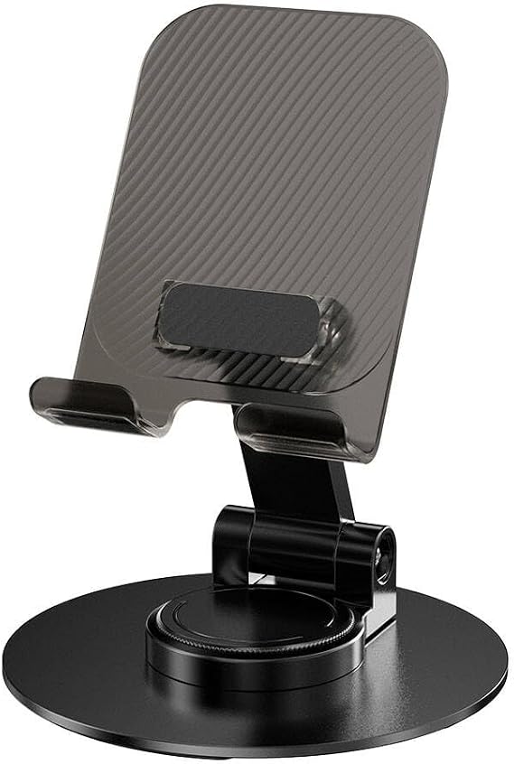 Babilden Taşınabilir Katlanabilir 360 Dönebilen Karbon Çelik Tasarımlı Telefon ve Tablet Standı