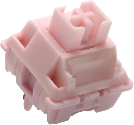 Huano Sakura V2 Switch Linear 35g Pre-Lubed 5-Pin Hot-Swap POK Stem for MX Mechanical Keyboard (110PCS)
