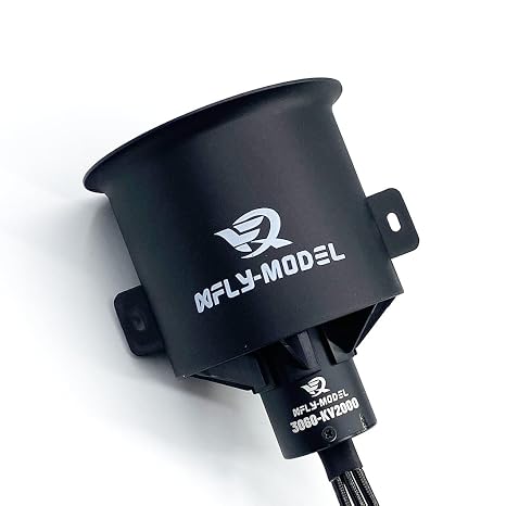 70mm 12-Blade EDF Ducted Fan with 6S Brushless Inrunner 3060-KV2000 Motor PRO Model Jet Aircraft