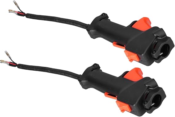 Syrisora 2PCS Handle Switch Throttle Holder Cable Assembly Fit for FS75 FS80 FS85 Trimmer Machine