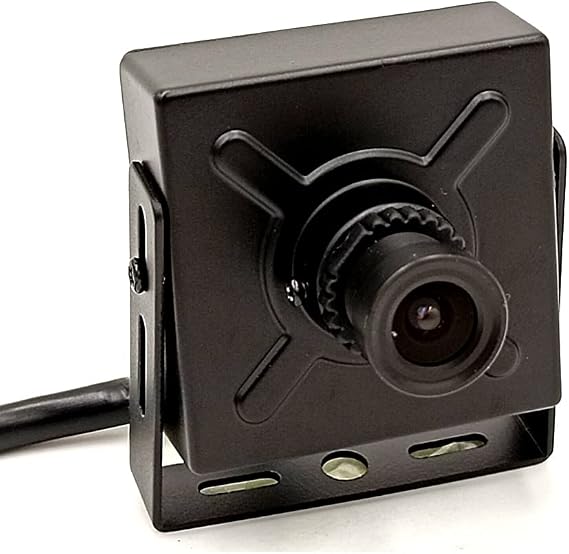 2K 4MP HD CCTV H.265 POE WDR Mini Hidden Security Camera, HD 4MP Mini Surveillance IP Camera P2P Remote View H.265/H.264 CCTV Video Camera Human Vehicle Motion Detection Face Record XMEYE