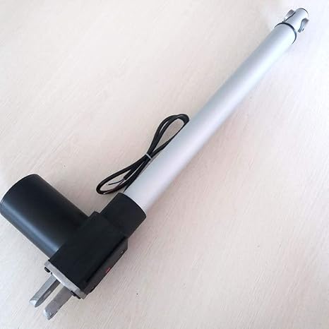 12V/ 24V 300mm (12inch) Micro Linear Actuator, Electric Linear Actuator, Thrust 5000N/500KG/1100LBS, tv Lift Customized Stroke