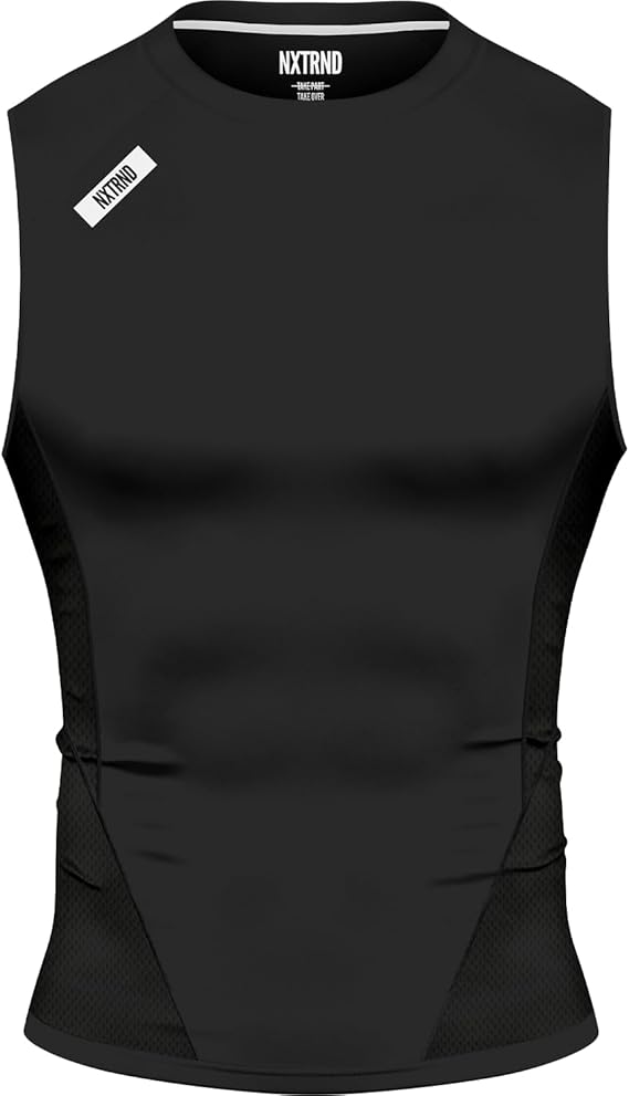 Nxtrnd Men's Compression Tank Top, Sleeveless Compression Shirt