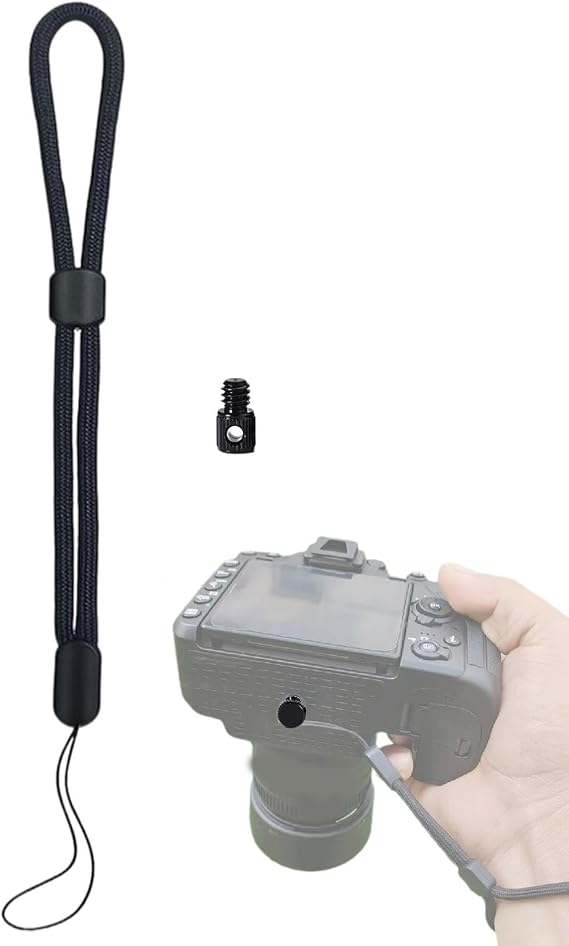 Kezvmhy Camera Hand Strap - Camera Wrist Strap, Easy Use Camera Wrist Strap Quick Release Wrist Strap for Camera, Camera Strap, Digital Camera Accessories for Secure Grip, a