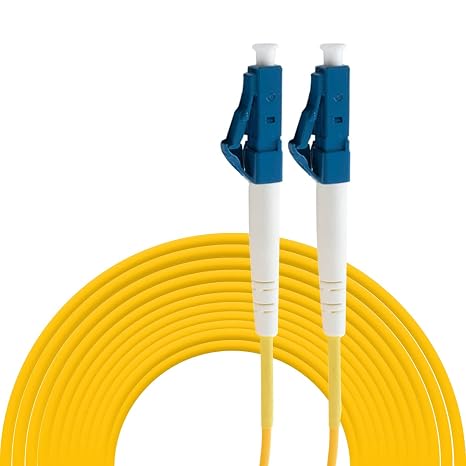 Fiber Optic Patch Cable, 10M LC-LC Single Mode Simplex Fiber Cable - LC to LC UPC/UPC 9/125um Fiber Optic Cable Cord