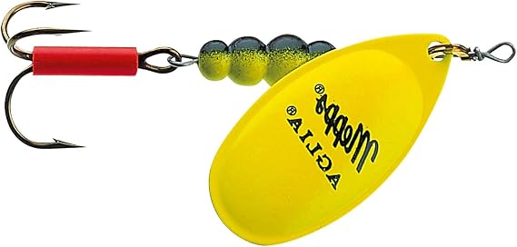 Spinner - Mepps Aglia Fluo chartreuse Size: 0-2,50g
