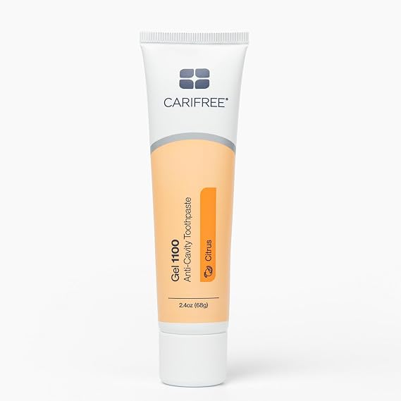 CariFree 1100 Fluoride Toothpaste with Nano Hydroxyapatite, Citrus, 2.4 oz