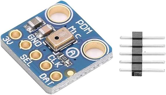 MP34DT01 PDM Digital MEMS Microphone Module Simple Pulse Density Modulation Output Small Omnidirectional Microphone