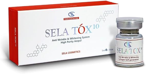 Selatox Anti-Aging Skin Booster, Peptide Complex Solution with Acetyl Hexapeptide-8, For Microneedling, Wrinkle Reduction