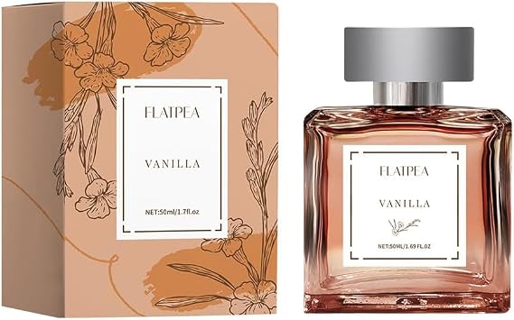 Vanilla Perfume Oil Sweet, Creamy & Long-Lasting Fragrance, Alcohol-Free, 1.69 FL.OZ(50ml ) (Vanilla)