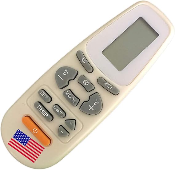 Replacement Remote Control for AUX Air Conditioner Air Conditioning A/C AC Remote Controller