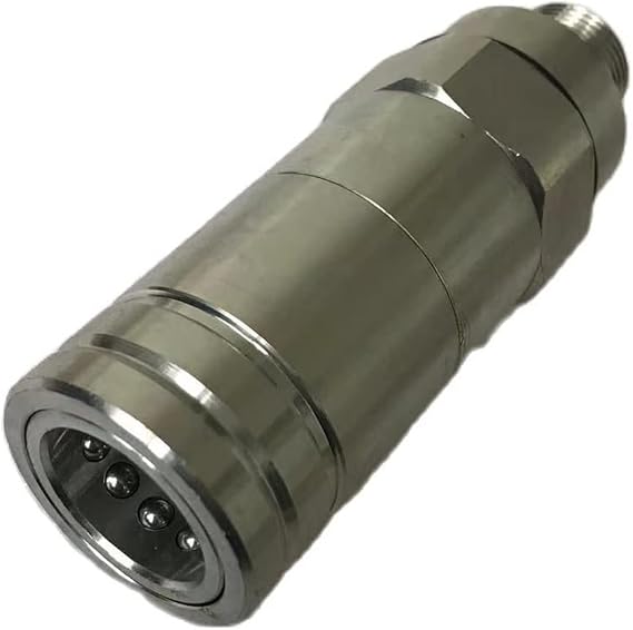 Hydraulic Quick-Connect Coupler SJ30426 Fits Tractor Quick Coupling Size M22x1.5 Thread
