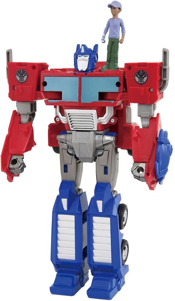 Takara Tomy Transformers ESC-01 Spin Changer Optimus Prime & Robby