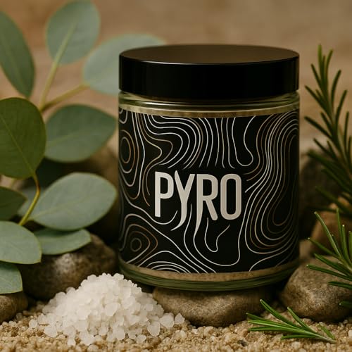 PYRO All Natural Sea Bath, 16 oz Jar