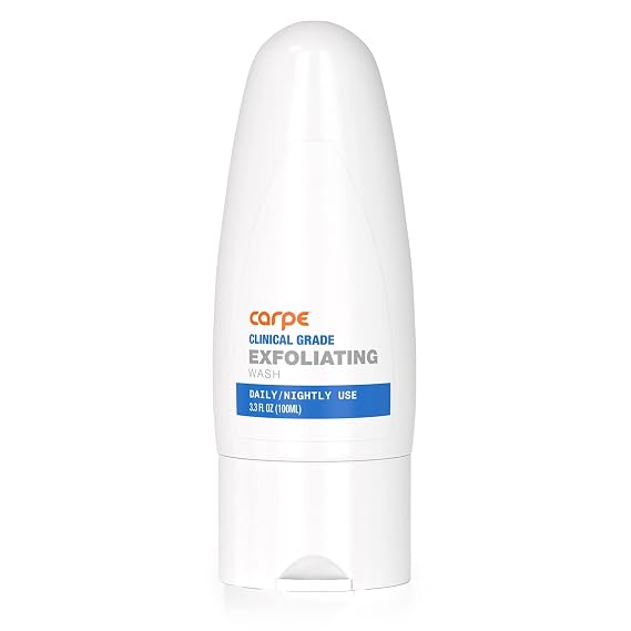 Carpe Exfoliator for Women & Men, Underarm Exfoliating Scrub - Minty Fresh