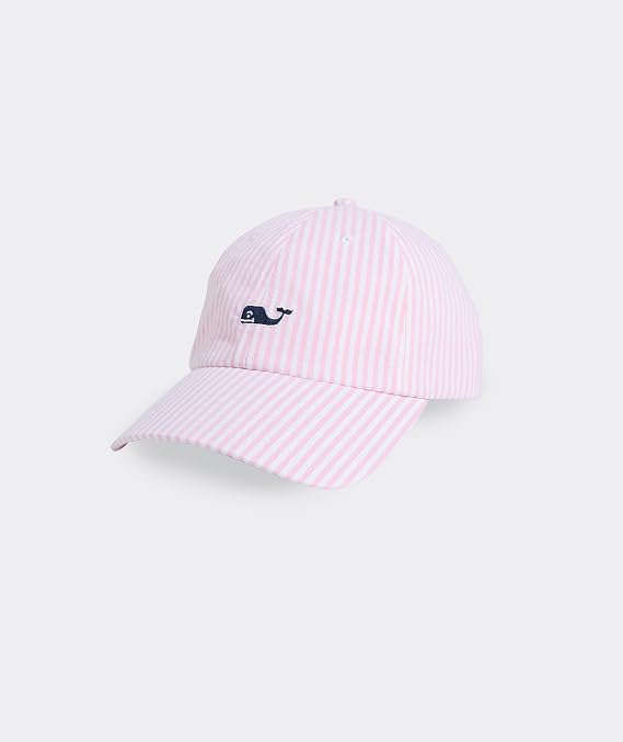 Vineyard Vines Women's Womens Harbor Seersucker Baseball Hat