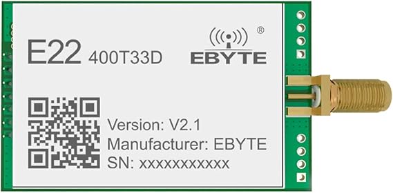 Lora RF Wireless DIP Module 433MHz 470MHz E22-400T33D-V2.1 33dbm Long Distance 16km Antenna Interface SMA-K