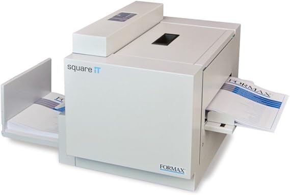 Formax Square It Squareback Booklet Finisher, Up To 24 Sheets of Number 20 Bond/80gsm, Up To 1800 Books Per Hour, Operates As A Stand-alone Unit Or In-line with Digital Print Devices