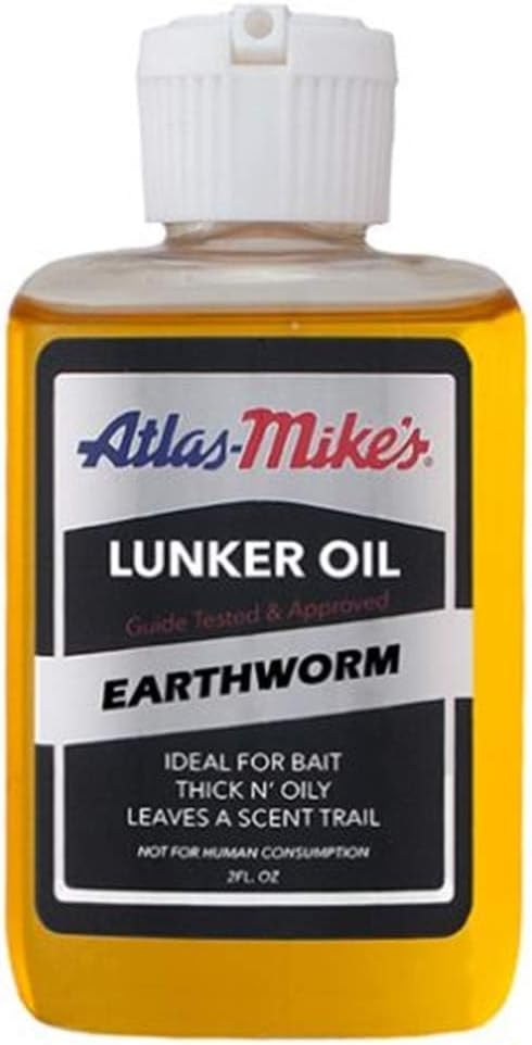 Atlas Mike's Glo Earthworm Scent Bait Oil