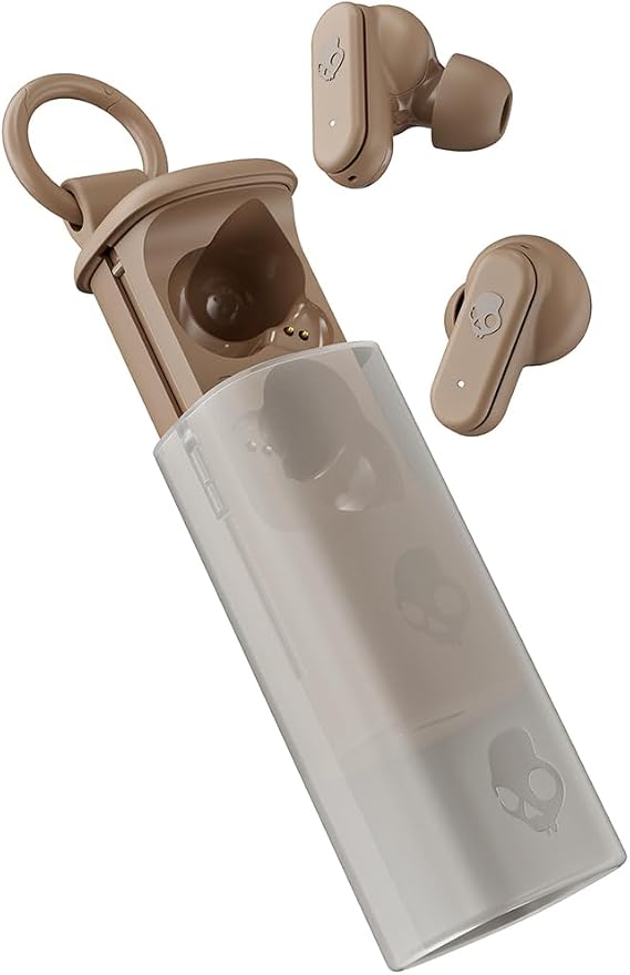 Skullcandy Dime Evo Kablosuz Kulak İçi Kulaklık - 36 Saat Pil + Hızlı Şarj, Önceden Ayarlanmış EQ Modları (Müzik/Bas/Podcast), Çok Noktalı Eşleştirme, Farkında Kalma Modu, IPX4 Suya Dayanıklı - Astar