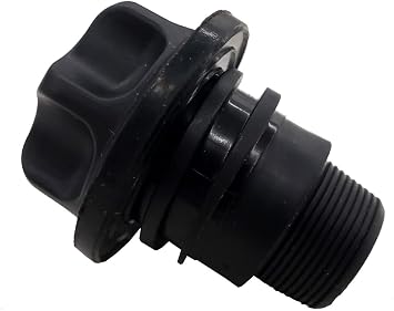 Drain Plug for Rotomolded Landworks Treeline Cam Latch Commercial Coolers Black