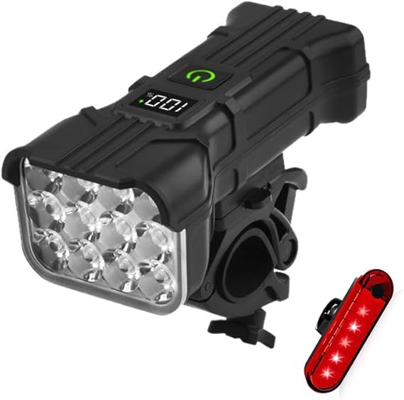 Bike Lights for Specialized Turbo Levo 2018 2020 2022, LED Bicycle Light with 5 Lighting Modes, Bike Headlight and Taillight Set for Road, Cycling, Bicycle Accessories