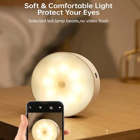 Hareket Sensörlü USB Şarjlı Lamba Led Işık Sensörlü Lamp Gece Lambası Hareket Sensör Led Sensör Lamba
