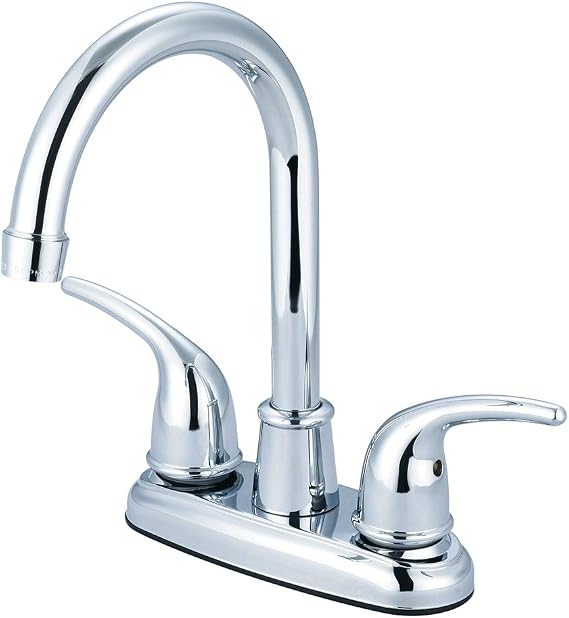 ACCENT COLLECTION - Two Handle Bar Faucet - Polished Chrome