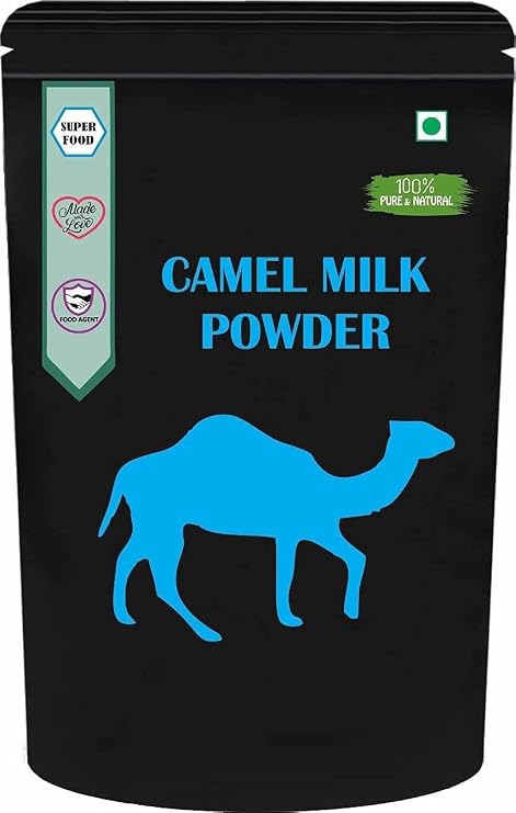 DK Camel Milk Powder | Freeze Dried, Gluten Free, No Additives, No Preservatives - 100 Grams