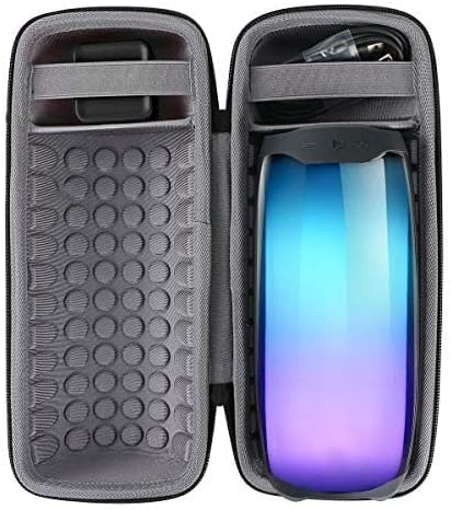 co2CREA Hard Travel Case for Pulse 4 Waterproof Bluetooth Speaker, Black