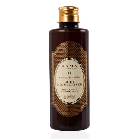 Kama Ayurveda Himalayan Deodar Body Moisturisers - Sles and Paraben Free Formulation, 200ml
