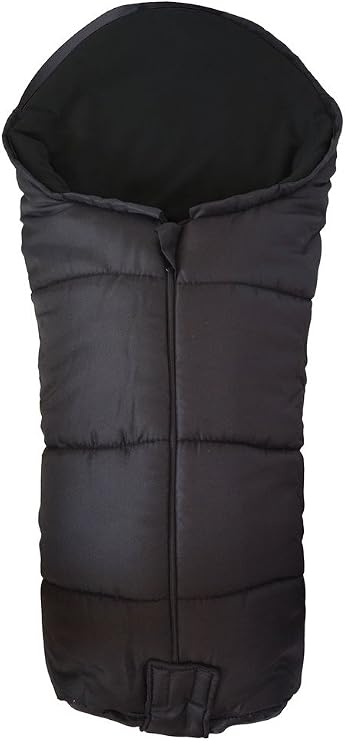 Deluxe Footmuff/Cosy Toes Compatible with Mothercare Nanu Pushchair Black