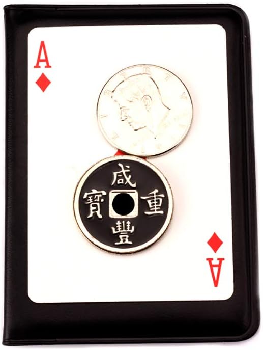 Enjoyer Lethal Tender Coin Magic Tricks Coins Magic Cards Gimmick Magician Accessories Close Up Magic Props Stage Illusions