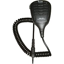 Icom HM-213 Waterproof Floating Speaker/Microphone, Black, One Size