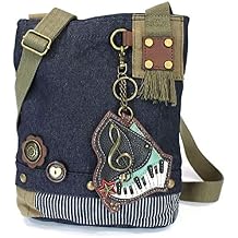 Chala Patch Cross-Body Women Handbag, Canvas Messenger Bag