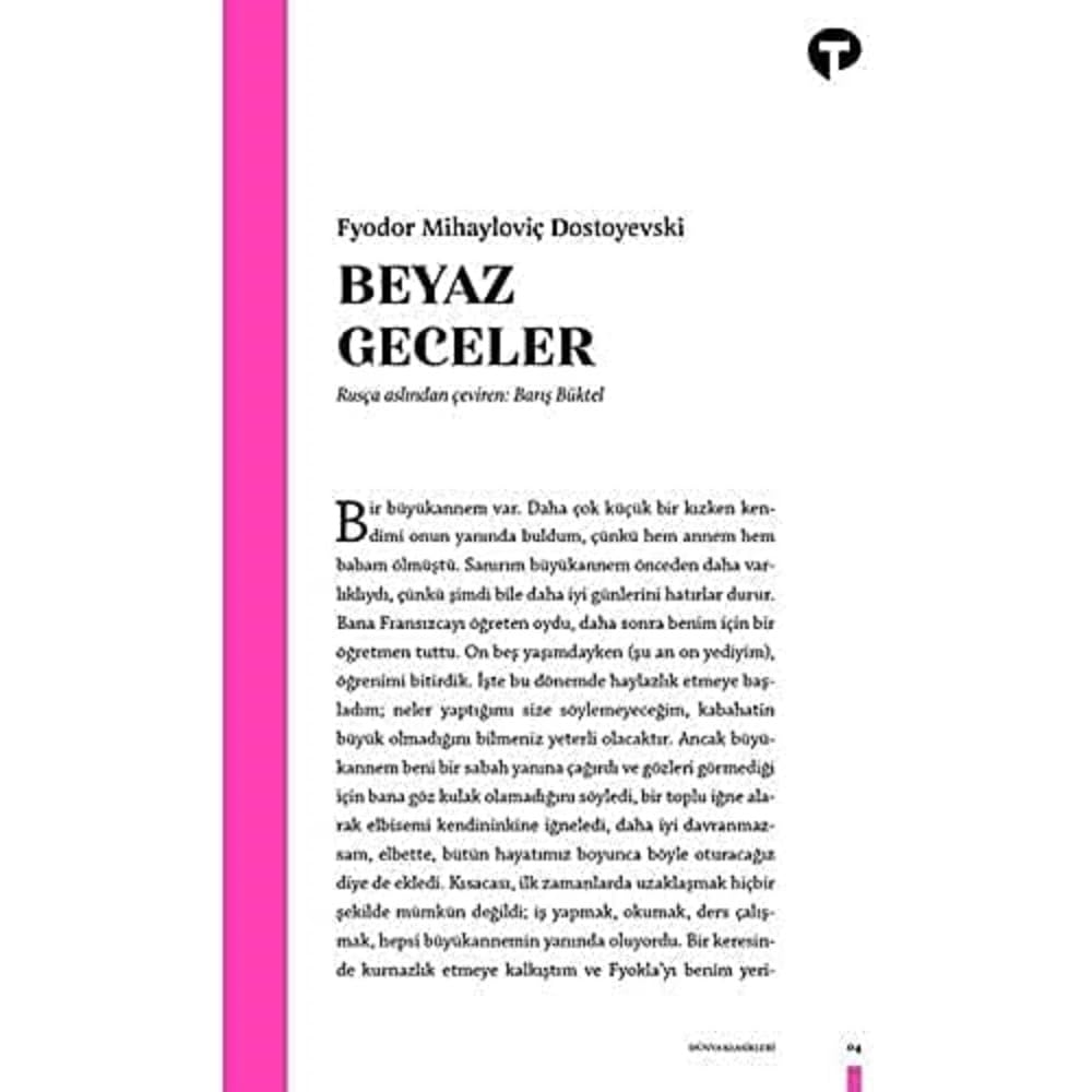 Beyaz Geceler Kağıt Kapak – 5 Kasım 2018