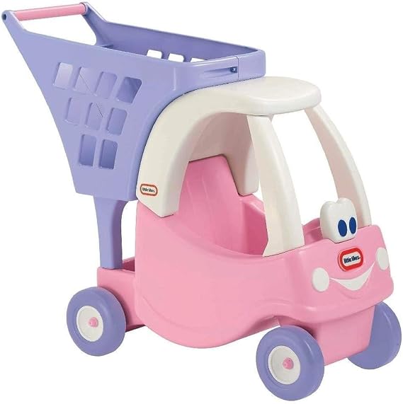 Little Tikes Cozy Shopping Cart Pink/Purple by Little Tikes