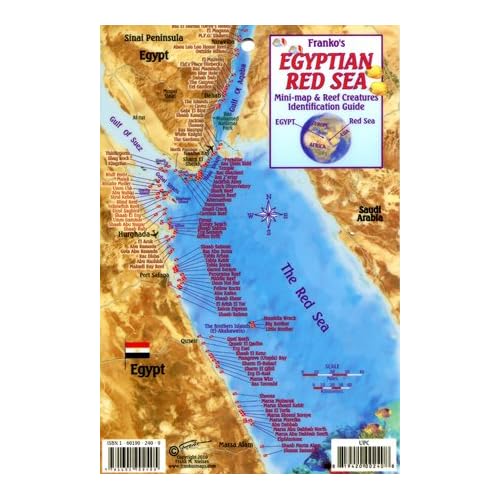 Red Sea Mini-map & Reef Creatures Identification Guide - Fish ID