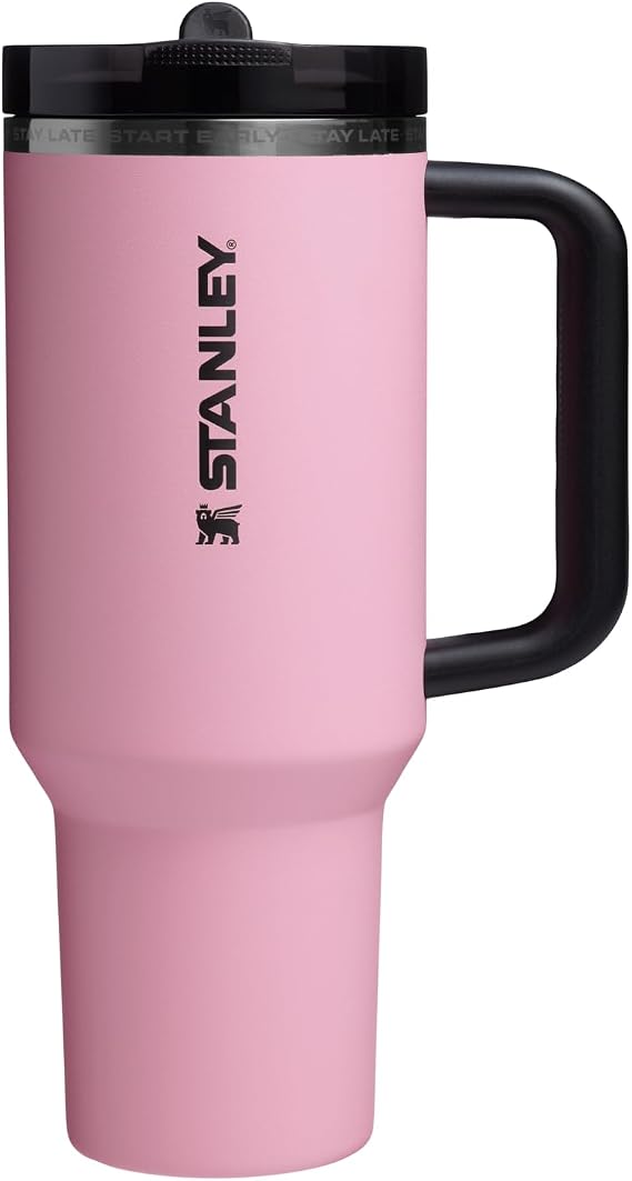 STANLEY Quencher ProTour Flipstraw Tumbler, 40 oz, Messi GOAT Pink
